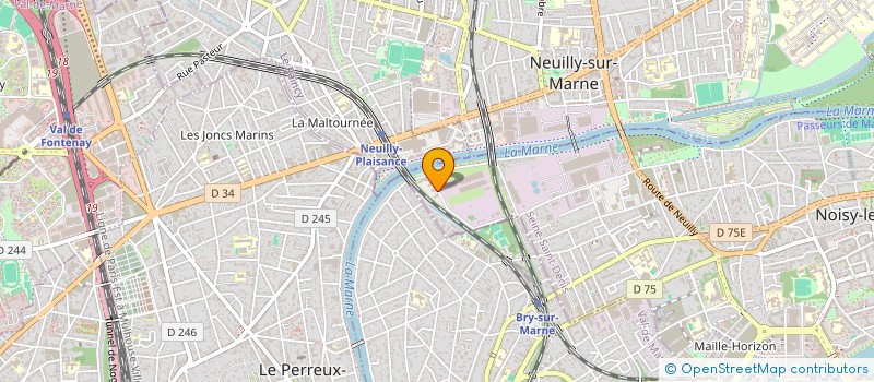 localisation de l'entreprise JESSRI CAB  NOISY-LE-GRAND