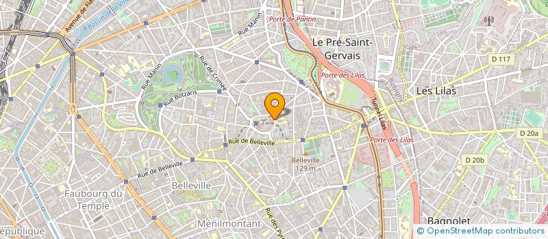 localisation de l'entreprise JESSY à PARIS
