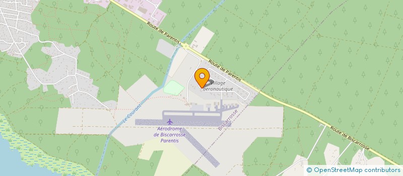 localisation de l'entreprise JESSY  BISCARROSSE