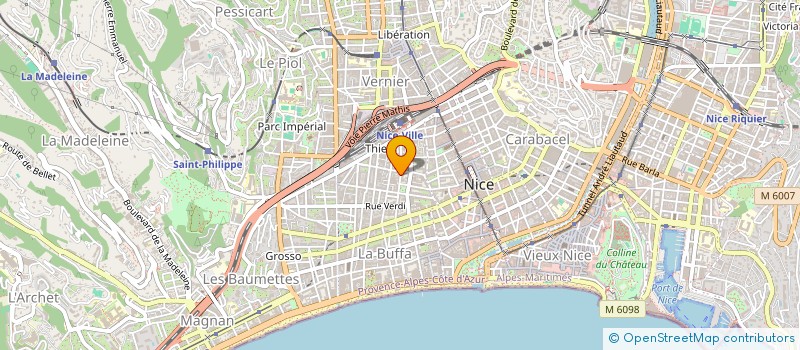 localisation de l'entreprise JESSYBAT à NICE