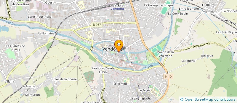 localisation de l'entreprise JEST à VENDOME