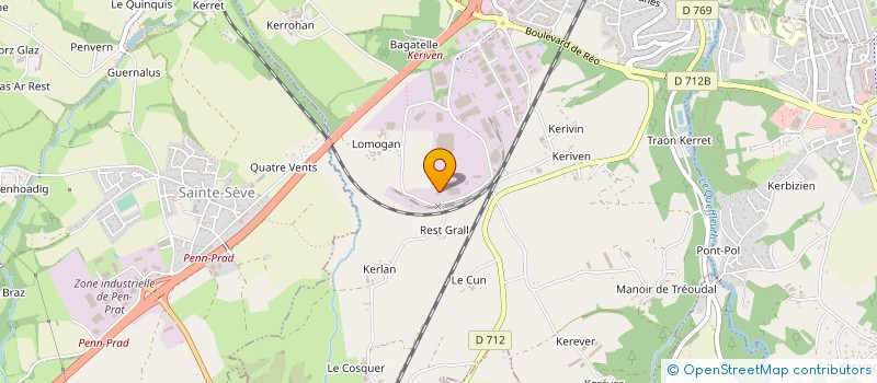 localisation de l'entreprise JESTIN SAS  SAINT-MARTIN-DES-CHAMPS