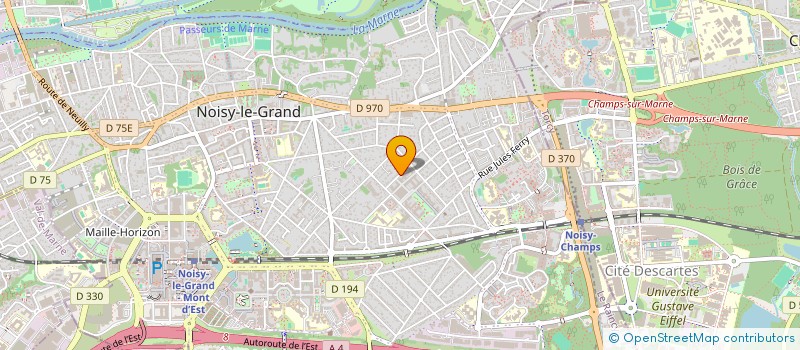 localisation de l'entreprise #JESUISBENI  NOISY-LE-GRAND