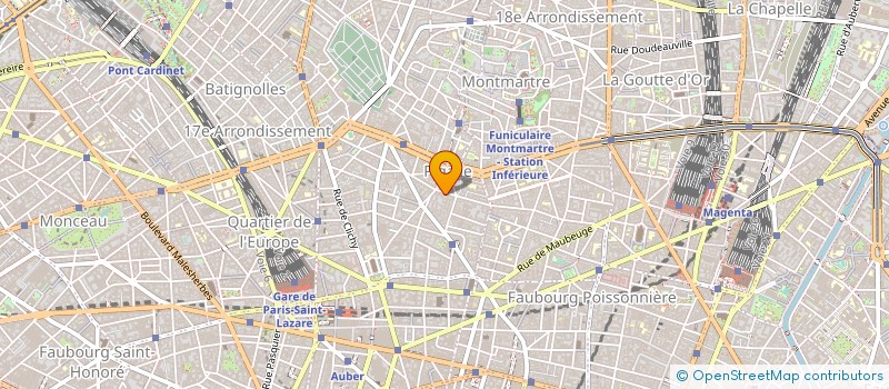 localisation de l'entreprise JESUS CHRIST ACTION  PARIS