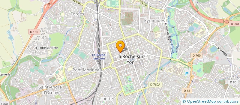 localisation de l'entreprise JESUS ET MOISE PRODUCTIONS à LA ROCHE-SUR-YON