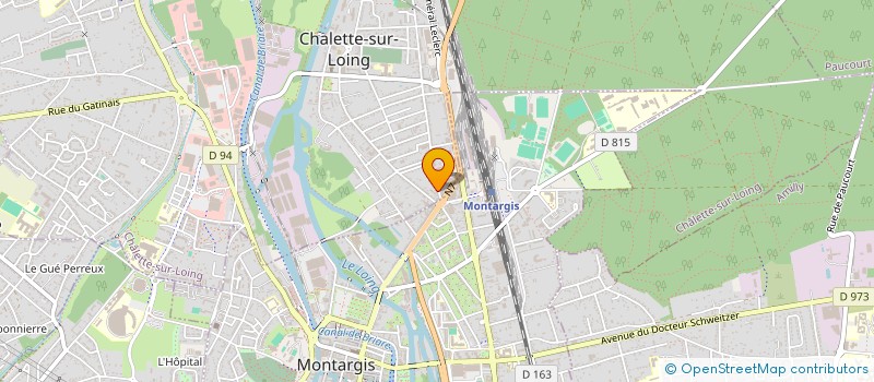 localisation de l'entreprise JESUS POUR TOUTES LES NATIONS à CHALETTE-SUR-LOING