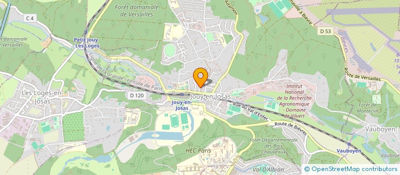 localisation de l'entreprise JESY BIO  JOUY-EN-JOSAS