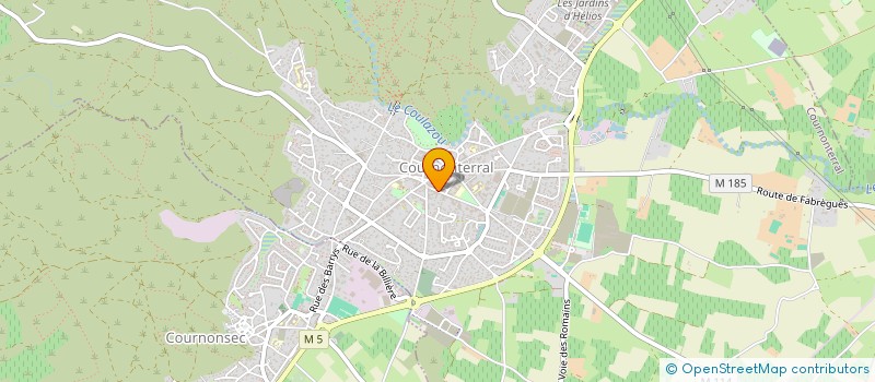 localisation de l'entreprise JESYMAR CONSTRUCTION LR  COURNONTERRAL