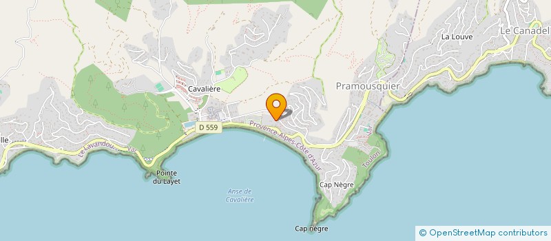 localisation de l'entreprise JET 007 à LE LAVANDOU