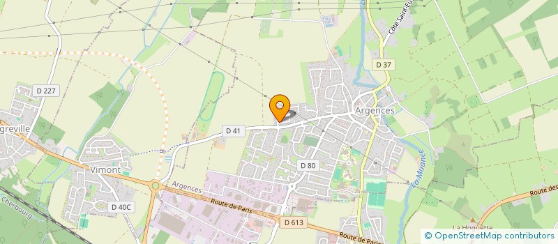 localisation de l'entreprise JET 14 VTC  ARGENCES