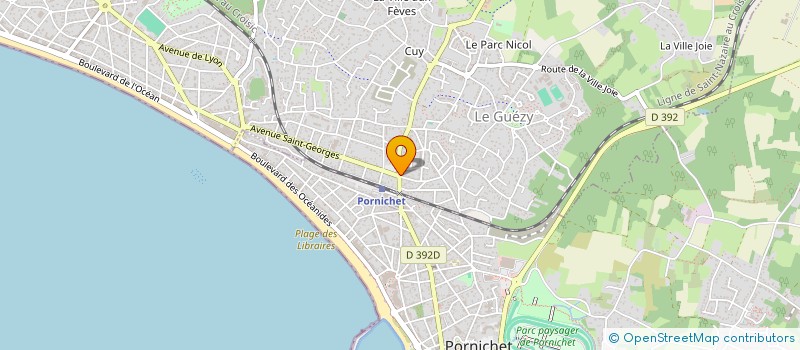 localisation de l'entreprise JET 2 LA BAULE à LA BAULE-ESCOUBLAC