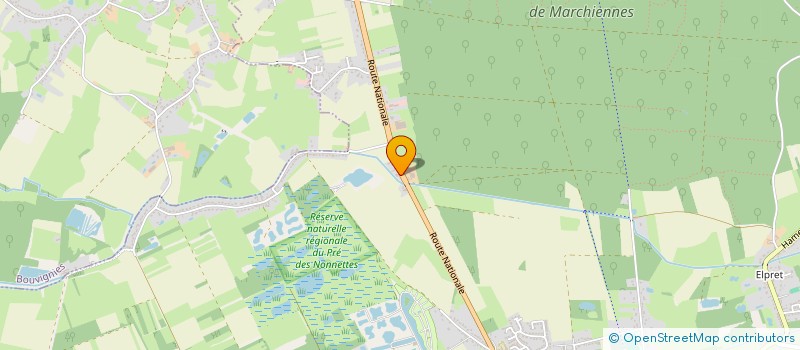 localisation de l'entreprise JET 7 CARS  MARCHIENNES