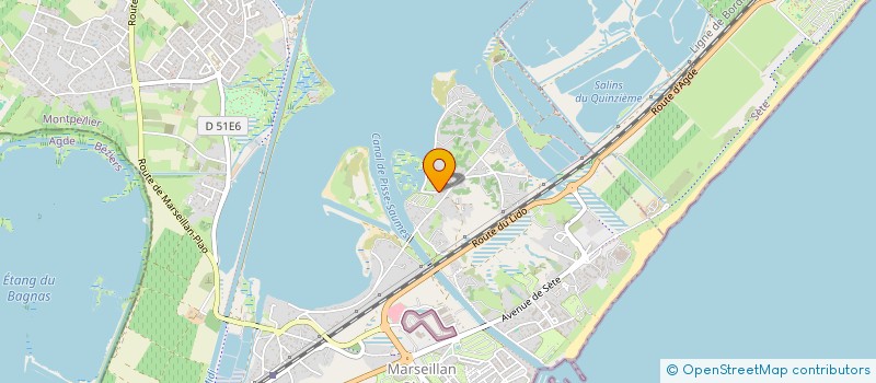 localisation de l'entreprise JET 7 MARSEILLAN à MARSEILLAN