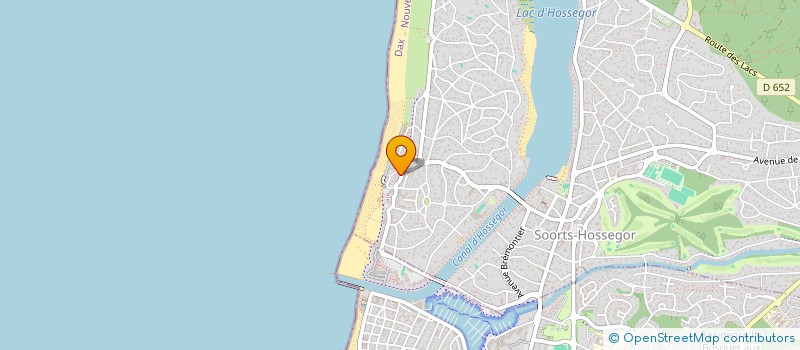 localisation de l'entreprise JET  SOORTS-HOSSEGOR