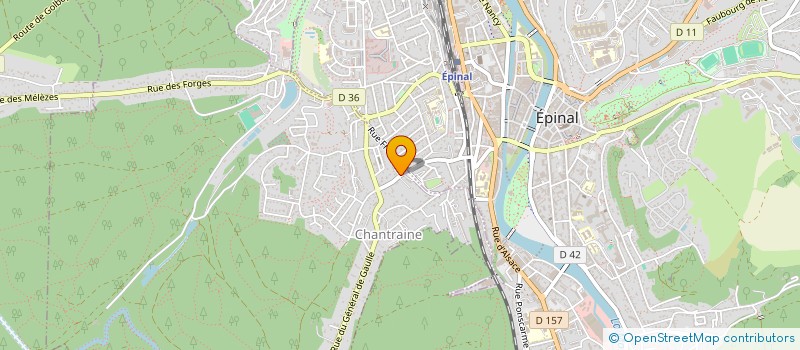 localisation de l'entreprise JET AFFAIRES RECORD à CHANTRAINE