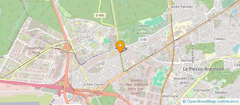 localisation de l'entreprise JET ALARM à CLAMART