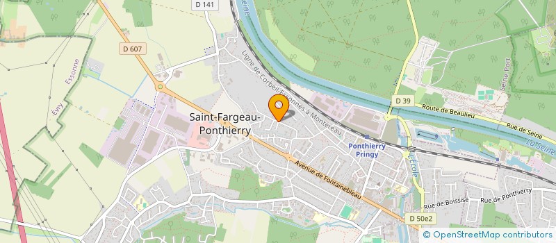 localisation de l'entreprise JET BATI  SAINT-FARGEAU-PONTHIERRY