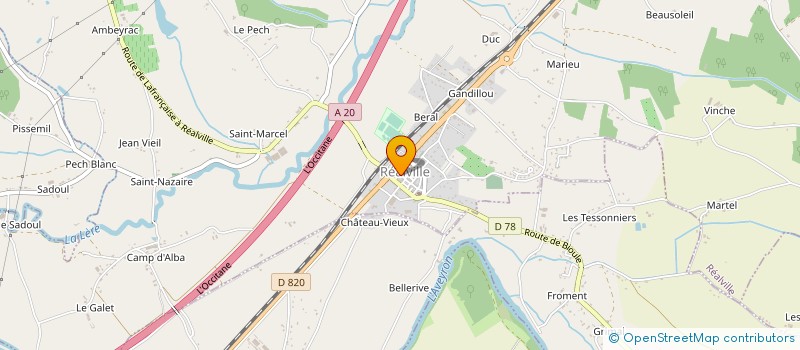 localisation de l'entreprise JET BLANC  MIRABEL