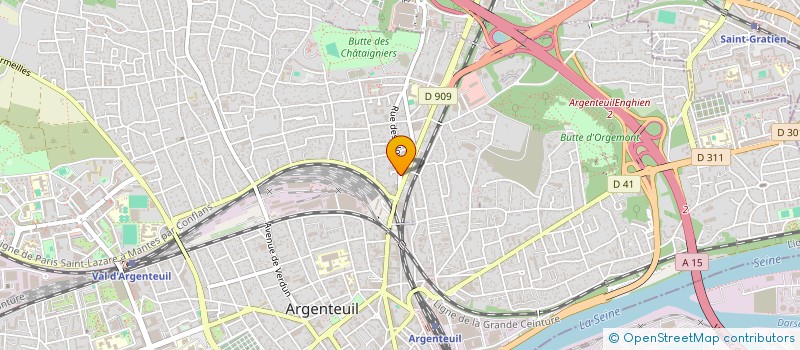 localisation de l'entreprise JET CONFECTION  ARGENTEUIL