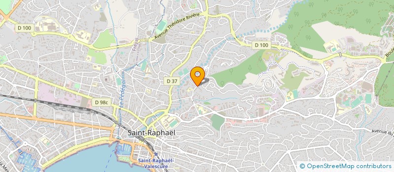 localisation de l'entreprise JET ET LOISIRS à SAINT-RAPHAEL