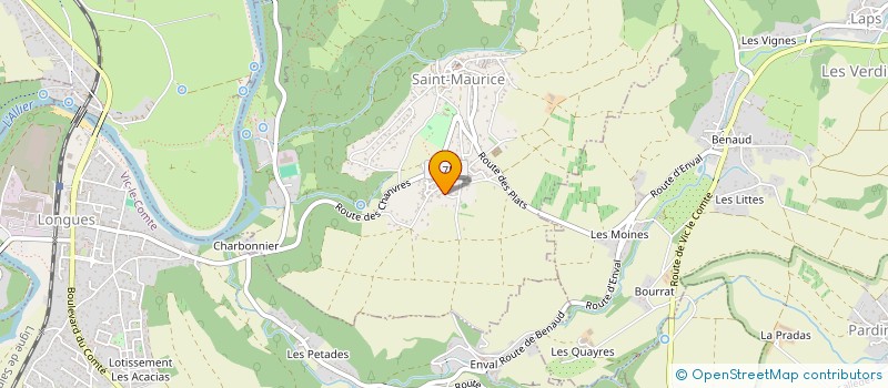 localisation de l'entreprise JET' IMMO ILCN  SAINT-MAURICE