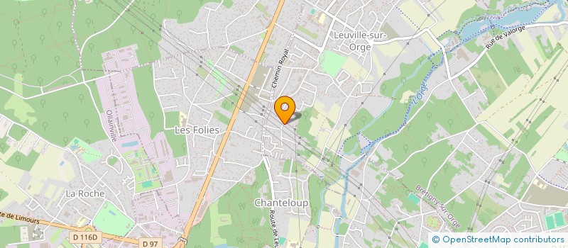 localisation de l'entreprise JET IMO  LEUVILLE-SUR-ORGE