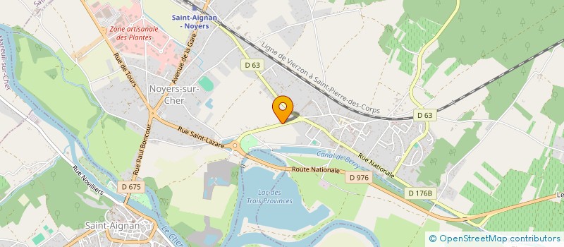 localisation de l'entreprise JET IMPORT AUTO à NOYERS-SUR-CHER