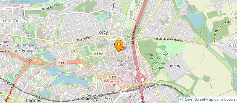 localisation de l'entreprise JET IMPRESSIONS à TORCY