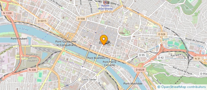 localisation de l'entreprise JET INVEST  ROUEN