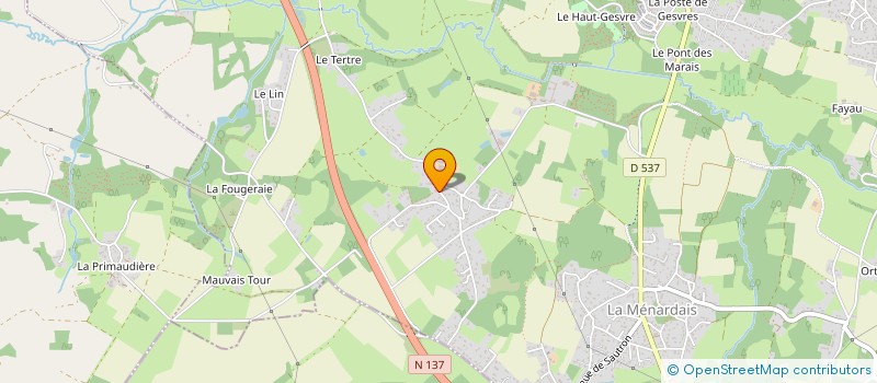 localisation de l'entreprise JET INVESTISSEMENT  TREILLIERES