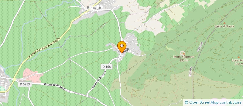 localisation de l'entreprise JET LA CAUNETTE  OUPIA