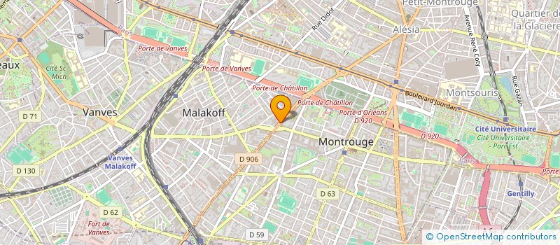 localisation de l'entreprise JET LAG K  PARIS