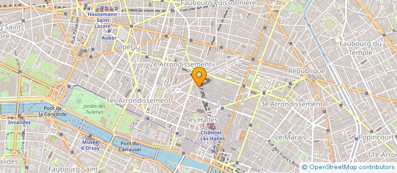 localisation de l'entreprise JET LAG VOYAGES à PARIS