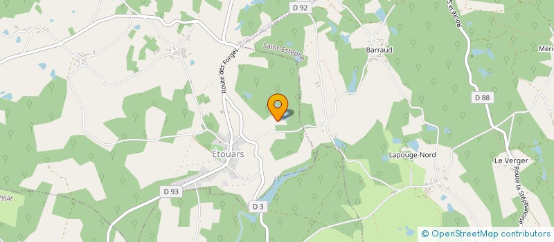 localisation de l'entreprise JET LAVAGE  PIEGUT-PLUVIERS