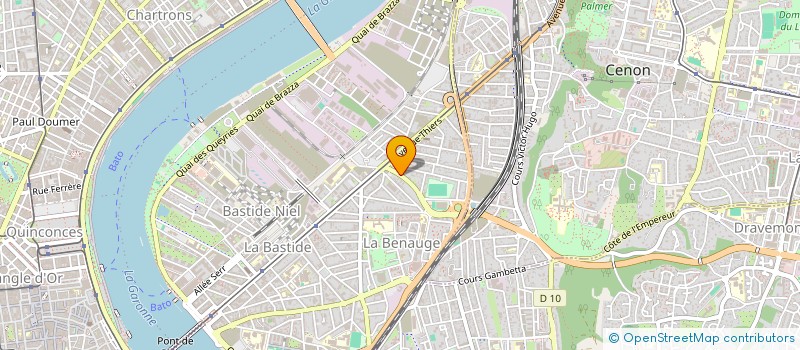 localisation de l'entreprise JET LGG E-COM à BORDEAUX