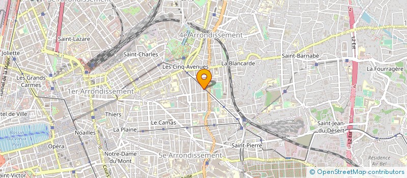 localisation de l'entreprise JET LOC 13 à MARSEILLE 4EME