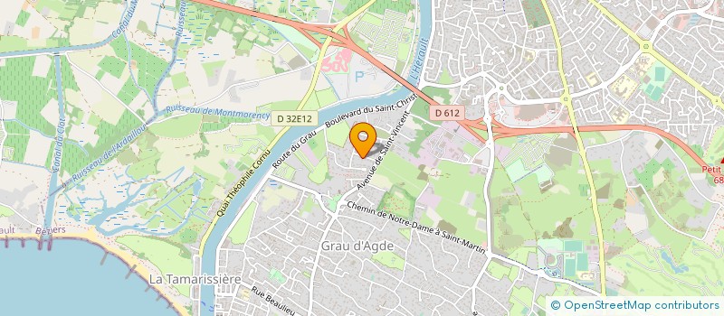 localisation de l'entreprise JET LOCATION  AGDE