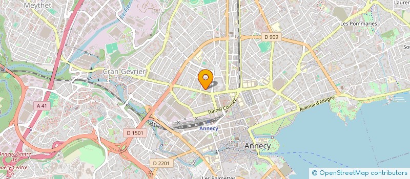 localisation de l'entreprise JET LOCATION SERVICES 74 à ANNECY
