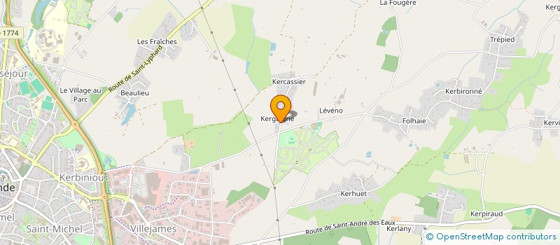 localisation de l'entreprise JET LOCATIONS  GUERANDE