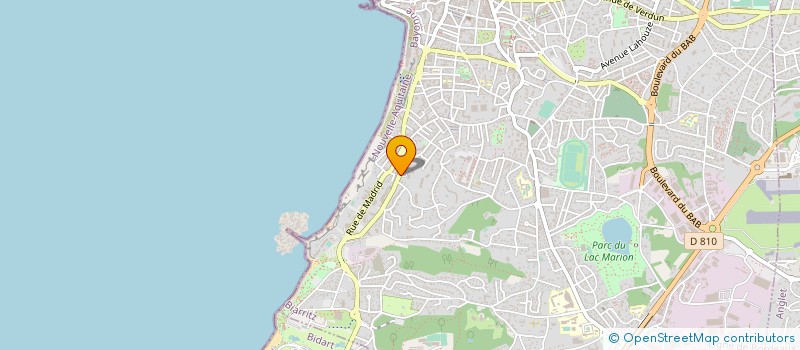 localisation de l'entreprise JET MARQUES à BIARRITZ