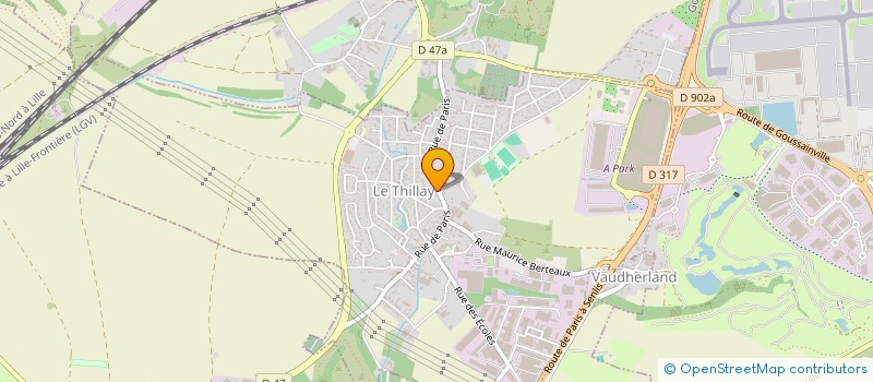 localisation de l'entreprise JET MONDE  BONNEUIL-EN-FRANCE