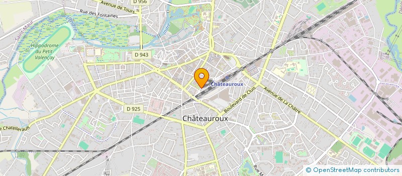 localisation de l'entreprise JET NAPPE PUBLICITE à CHATEAUROUX