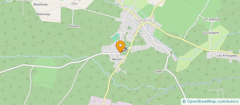 localisation de l'entreprise JET NET  LANDIRAS