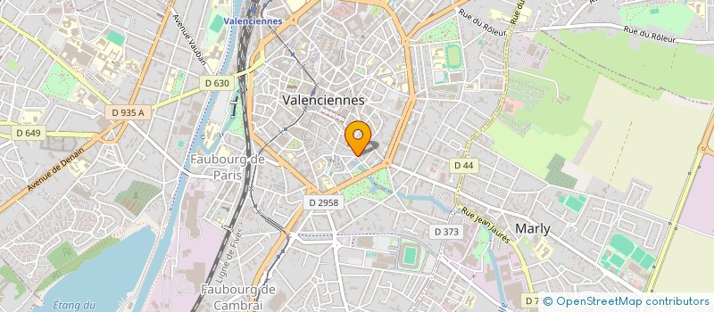 localisation de l'entreprise JET PACK  VALENCIENNES