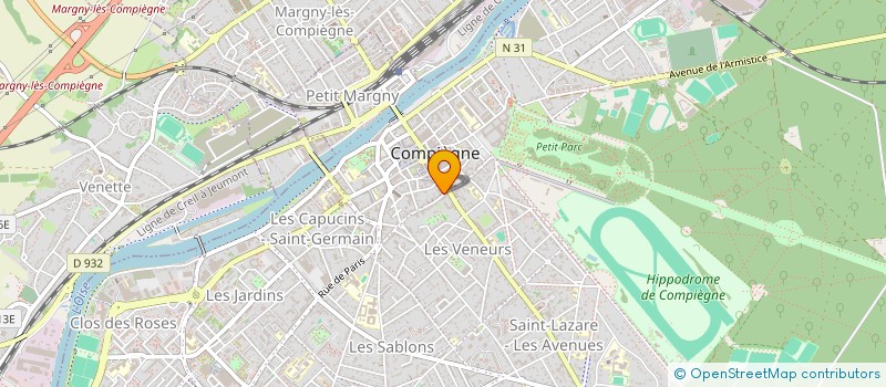 localisation de l'entreprise JET PLAN à COMPIEGNE
