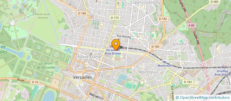 localisation de l'entreprise JET PROTECT à VERSAILLES