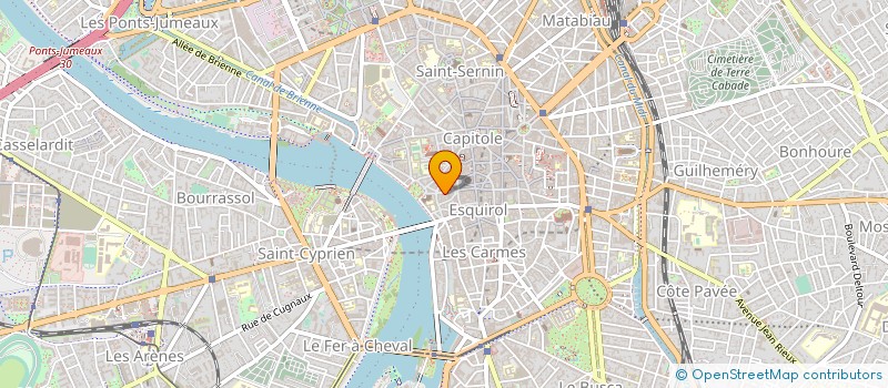localisation de l'entreprise JET RAG à TOULOUSE