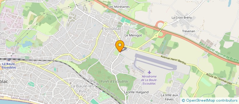 localisation de l'entreprise JET RENT à LA BAULE-ESCOUBLAC