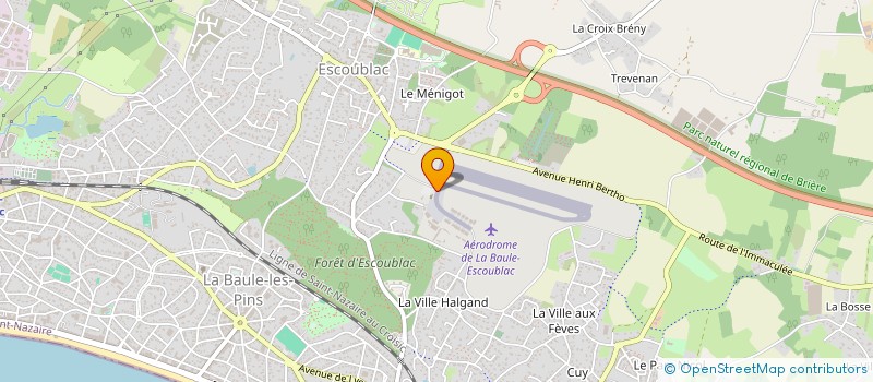 localisation de l'entreprise JET ROOF  LA BAULE-ESCOUBLAC