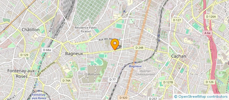 localisation de l'entreprise JET SECURITE à BAGNEUX